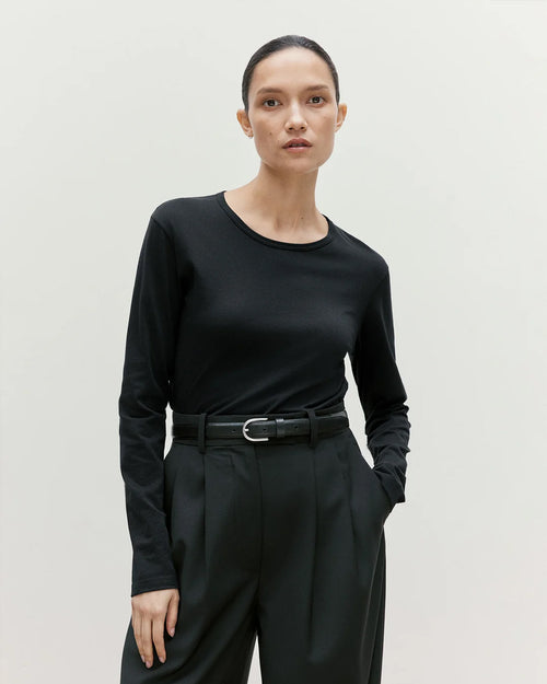 LONG SLEEVE CLASSIC T-SHIRT / BLACK