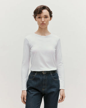 LONG SLEEVE CLASSIC T-SHIRT / WHITE