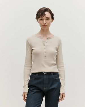 RIBBED HENLEY / HAZELWOOD