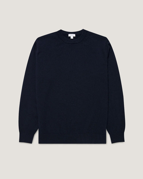 CASHMERE CREW / NAVY