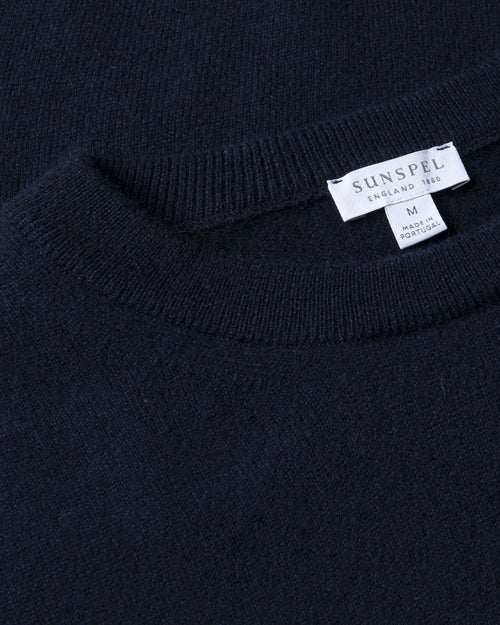 CASHMERE CREW / NAVY