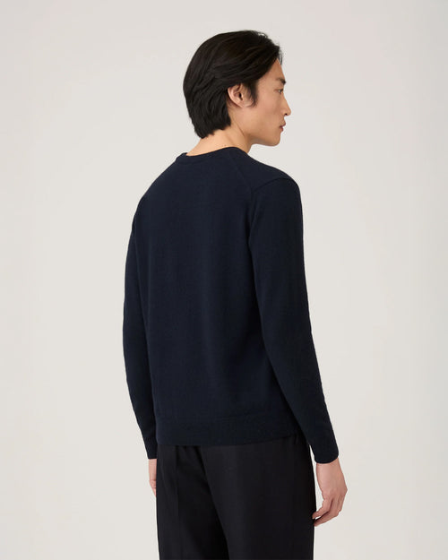 CASHMERE CREW / NAVY