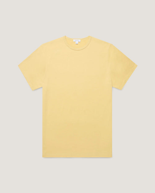 CLASSIC CREW NECK T-SHIRT / DUSTY YELLOW