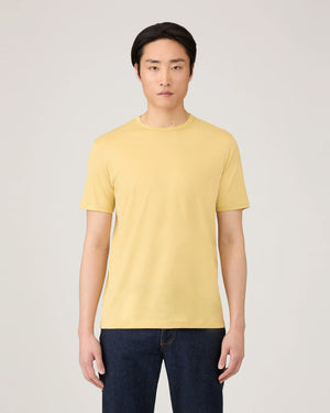 CLASSIC CREW NECK T-SHIRT / DUSTY YELLOW