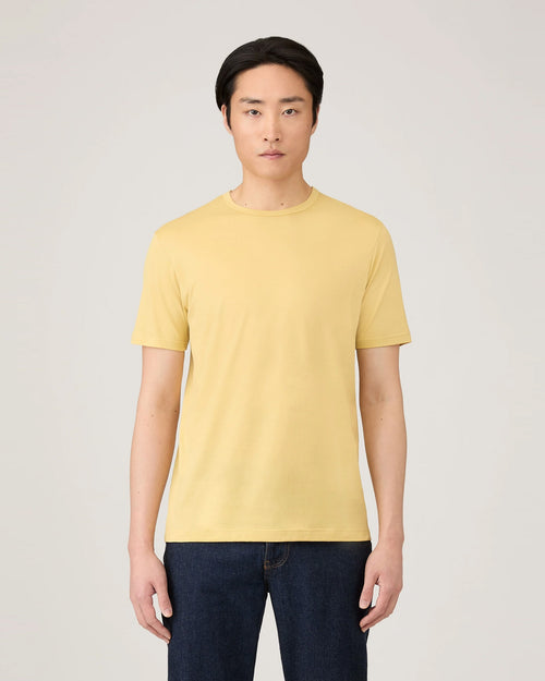 CLASSIC CREW NECK T-SHIRT / DUSTY YELLOW