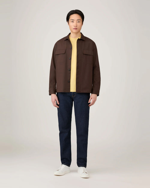 CLASSIC CREW NECK T-SHIRT / DUSTY YELLOW