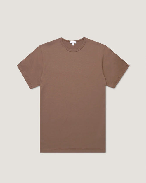 CLASSIC CREW NECK T-SHIRT / BARK
