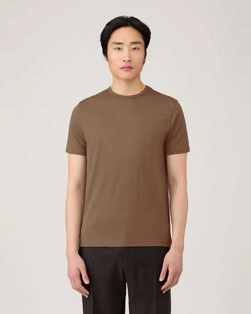 CLASSIC CREW NECK T-SHIRT / BARK