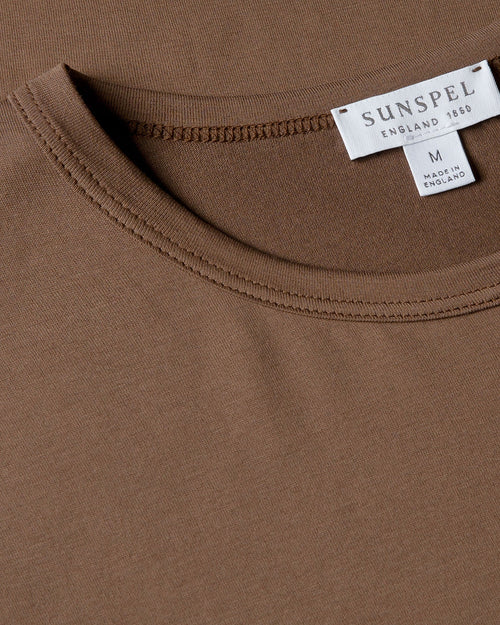 CLASSIC CREW NECK T-SHIRT / BARK