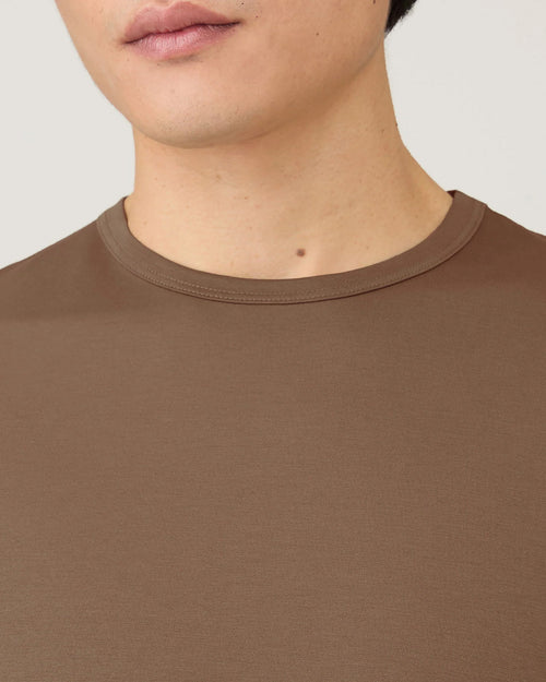 CLASSIC CREW NECK T-SHIRT / BARK