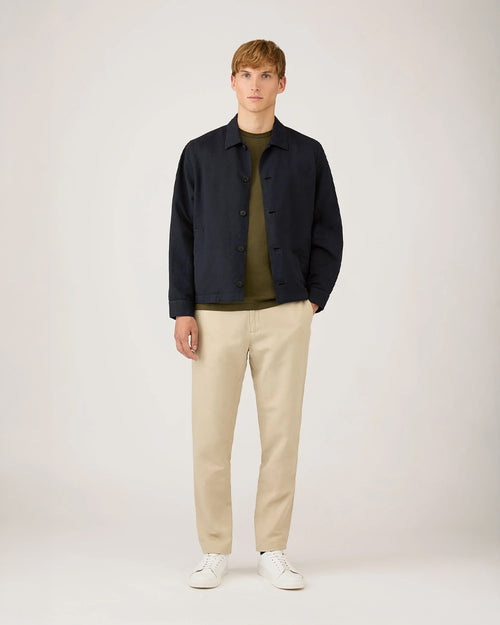 CLASSIC CREW NECK T SHIRT / DEEP OLIVE