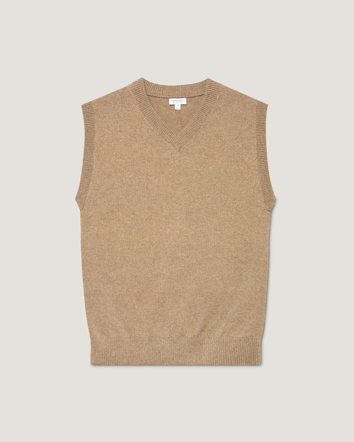 LAMBSWOOL VEST / SANDSTONE24