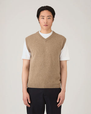 LAMBSWOOL VEST / SANDSTONE24