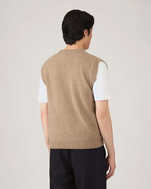 LAMBSWOOL VEST / SANDSTONE24