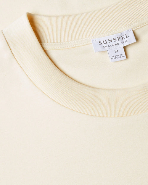 RELAXED FIT HEAVYWEIGHT T‑SHIRT / UNDYED