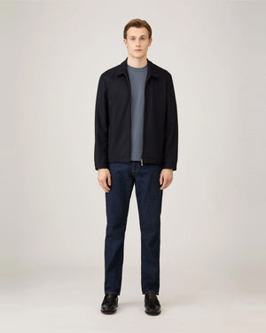 RELAXED FIT HEAVYWEIGHT T‑SHIRT/ SLATE BLUE