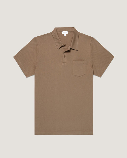 RIVIERA POLO SHIRT / DARK CEDAR