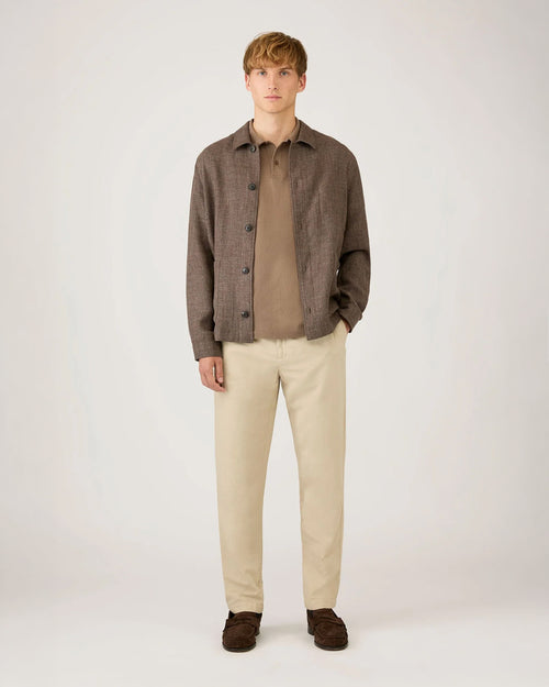 RIVIERA POLO SHIRT / DARK CEDAR