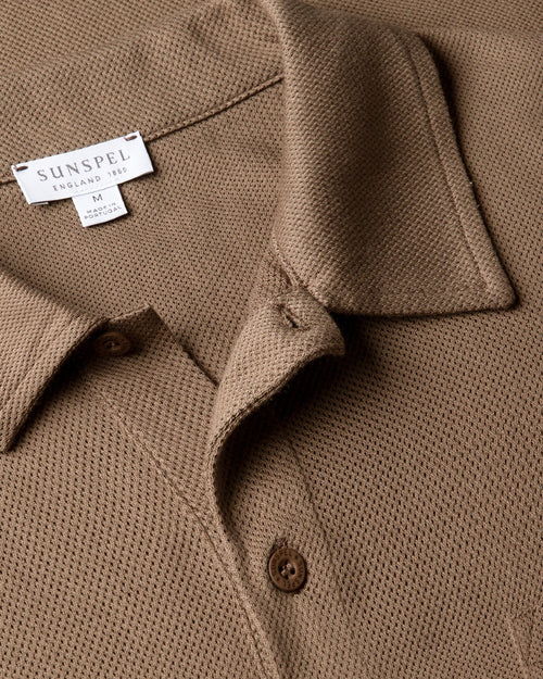 RIVIERA POLO SHIRT / DARK CEDAR