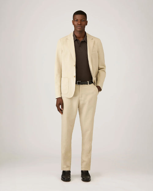 RIVIERA POLO SHIRT / DARK CHOCOLATE