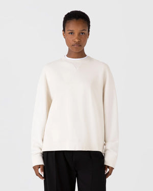 WMN'S LOOPBACK SWEATSHIRT / UNDYED