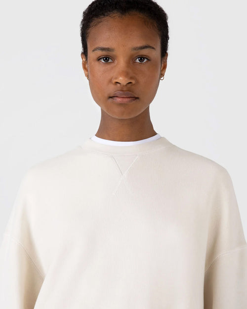 WMN'S LOOPBACK SWEATSHIRT / UNDYED