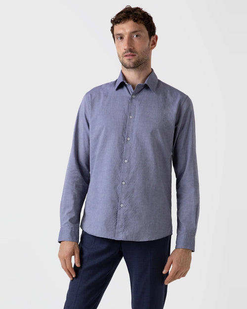 OXFORD SHIRT / DARK BLUE OXFORD