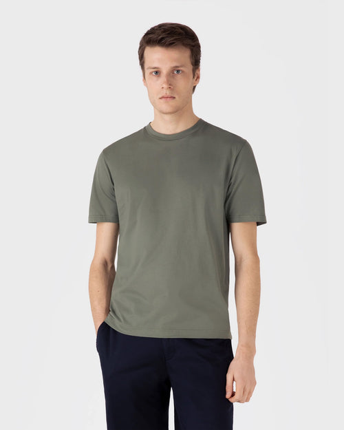 RIVIERA MIDWEIGHT T-SHIRT / DUSK GREEN