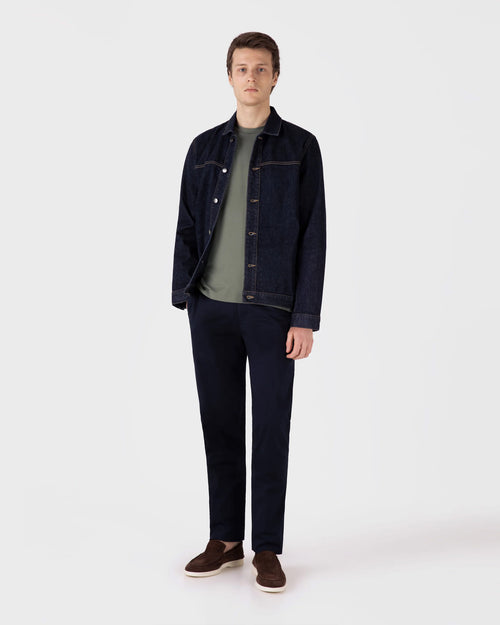 RIVIERA MIDWEIGHT T-SHIRT / DUSK GREEN