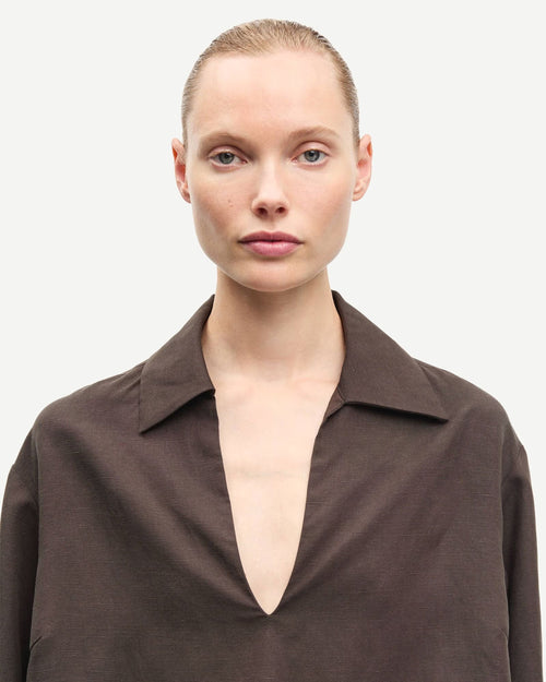 SADAPHNE SHIRT 15262 / MULCH