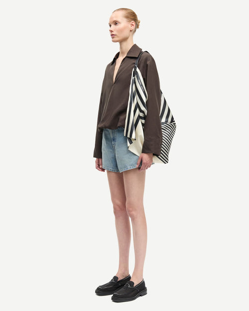 SADAPHNE SHIRT 15262 / MULCH