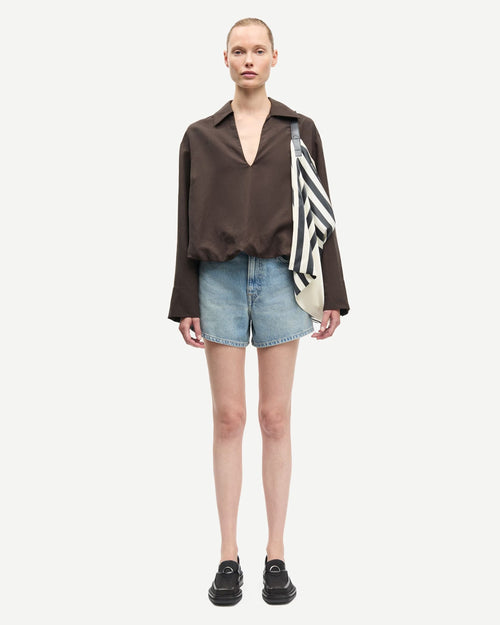 SADAPHNE SHIRT 15262 / MULCH