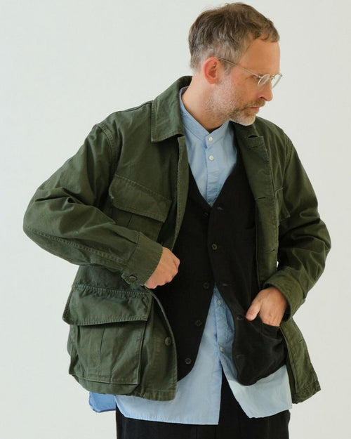 ORGANIC LONG SHIRT / BLUE