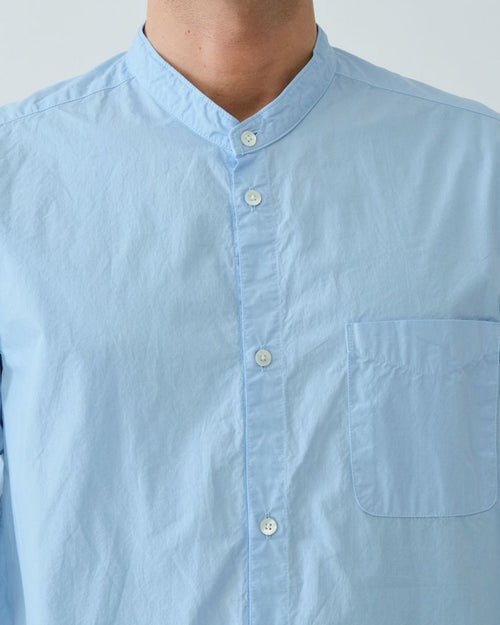ORGANIC LONG SHIRT / BLUE