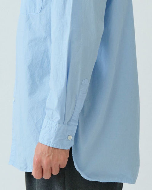 ORGANIC LONG SHIRT / BLUE