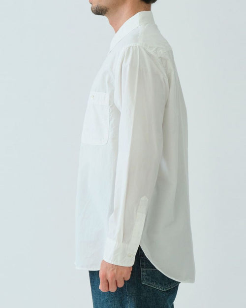 ORGANIC WORK SHIRT / CREAM