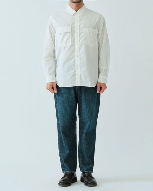 ORGANIC WORK SHIRT / CREAM