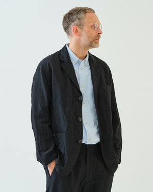 OXFORD COVERALL JACKET / NAVY