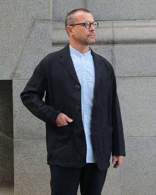 OXFORD COVERALL JACKET / NAVY