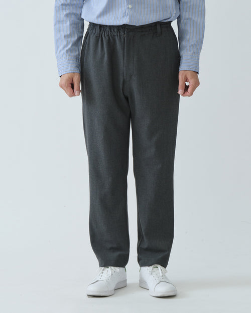 TAPERED EASY PANTS / GREY