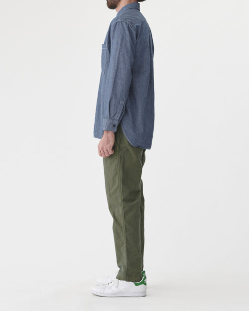 DUNGAREE WORK SHIRT / INDIGO