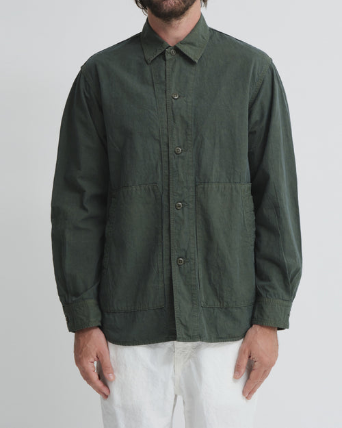 SHIRT JACKET / OLIVE