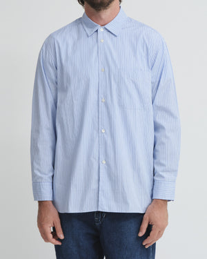 THOMAS MAISON REGULAR COLLAR SHIRT / STRIPE-A 35