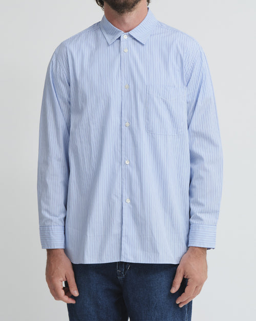 THOMAS MAISON REGULAR COLLAR SHIRT / STRIPE-A 35