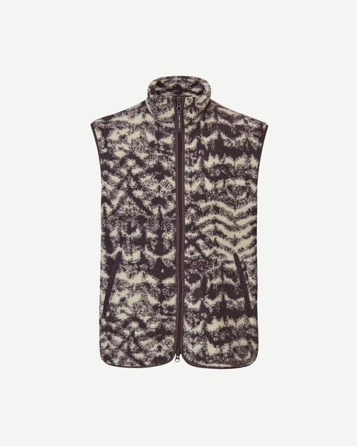 RUNE ZIP VEST AOP 11705 / KALEIDOSCOPE