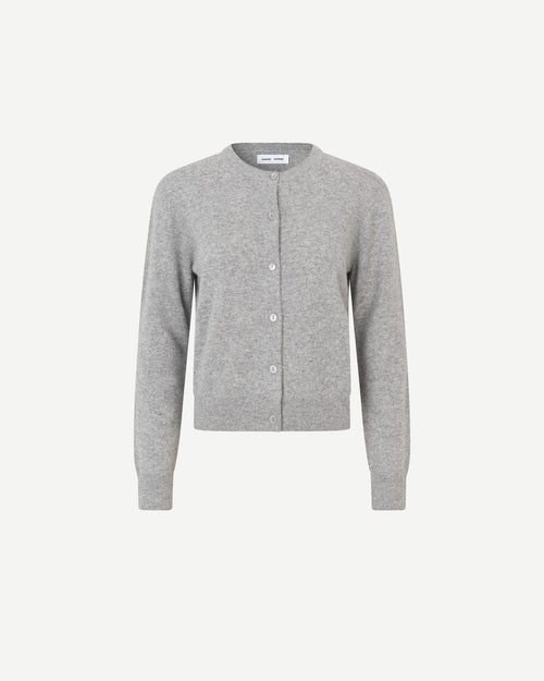 SABOSTON CARDIGAN 6304 / GREY MEL.