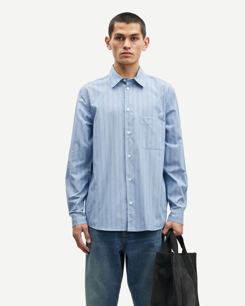 SADAMON J SHIRT 13072 / CORONET BLUE ST.