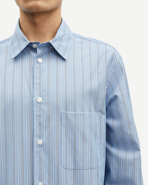 SADAMON J SHIRT 13072 / CORONET BLUE ST.