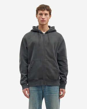 SAPIGMENT ZIP HOODIE 14485 / BLACK