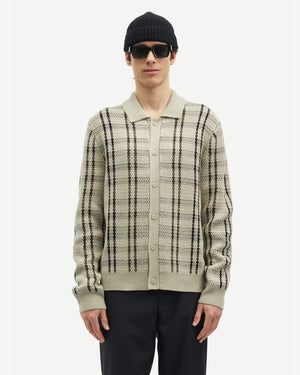 SATIMON LS SHIRT 15332 / ABBEY STONE CHECK